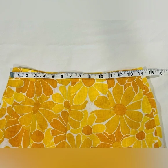 Anthropologie | Faithfull The Brand Ottavio Wide Leg Linen Pants | Size 6 - Picture 5 of 10